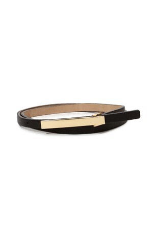 Deuxieme Classe B-LOW THE BELT 細プレートベルト