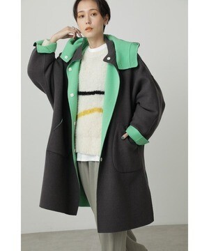 CREOLME ウールリバーシブルコート