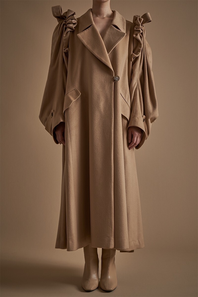HAENGNAE SHUMAI CASHMERE COAT
