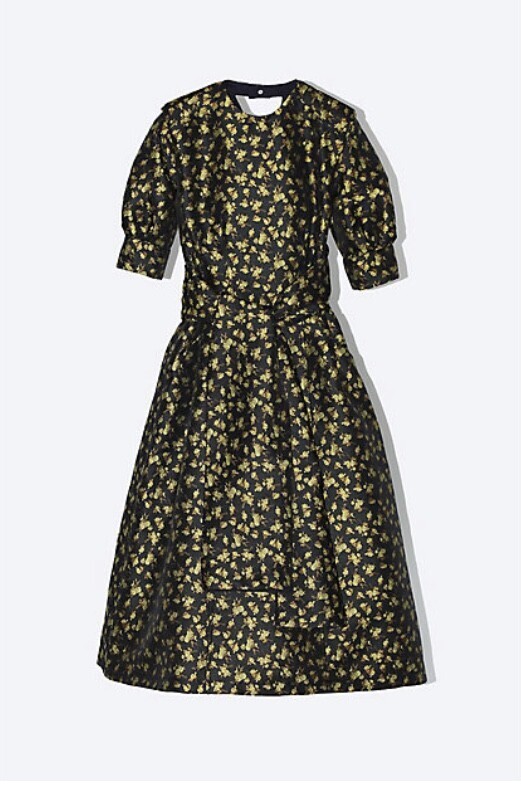 TOGA Ｆｌｏｗｅｒ　ｊａｃｑｕａｒｄ　ｄｒｅｓｓ