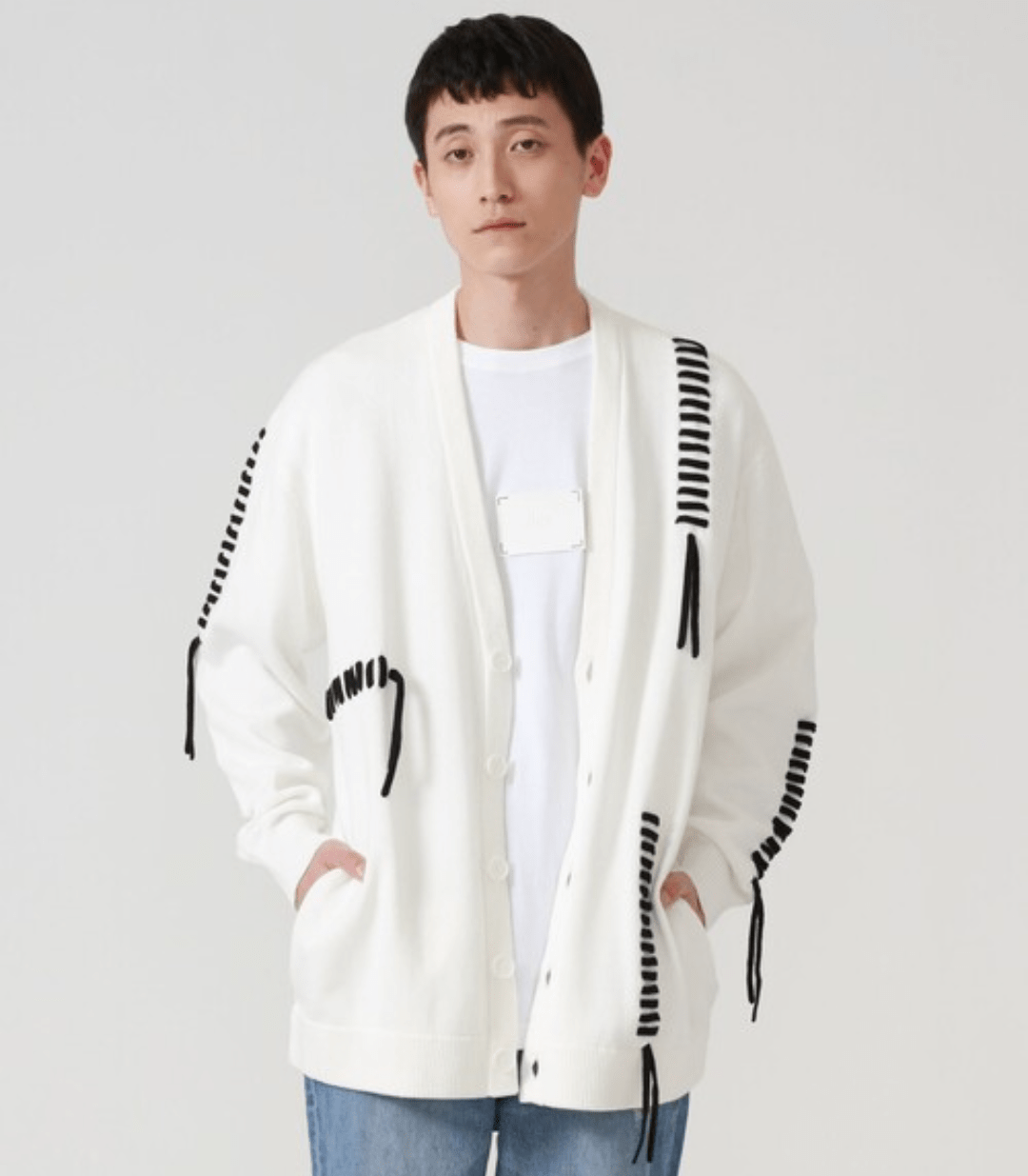 LOVELESS 【UNISEX】ポイントスレッド カーディガン