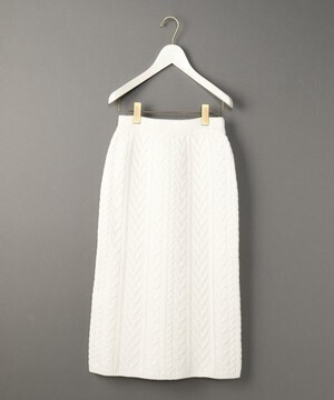 6(ROKU) CABLE KNIT TIGHT SKIRT
