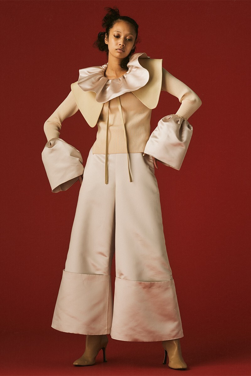 HAENGNAE KISHIMEN WIDE PANTS
