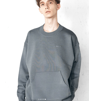 Frame KANGAROO POCKET KNIT PULLOVER
