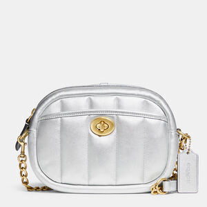 COACH スモール カメラ バッグ ウィズ キルティング