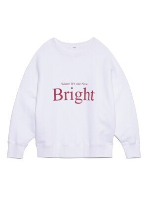emmi 【emmi atelier】Brightロゴスウェット