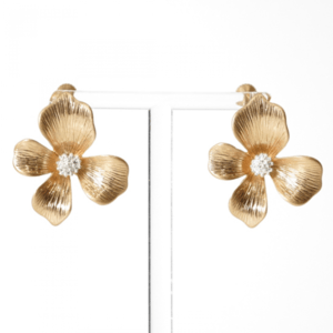 flower petal flower earring ～ペタルフラワーイヤリング