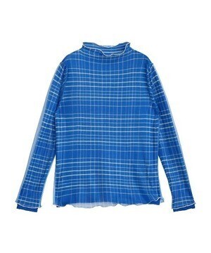 Ameri VINTAGE SIMPLE DOUBLE COLOR CHECK TOP