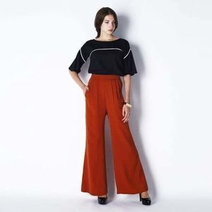 LADYMADE Drape Wide Pants