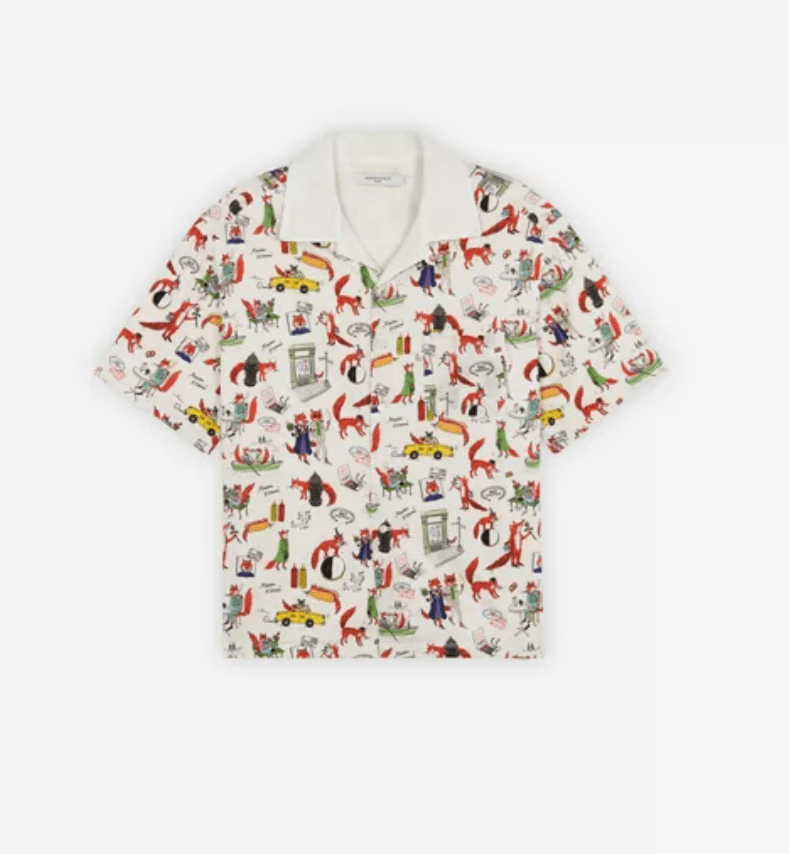 MAISON KITSUNE OLY HONOLULU SHIRT