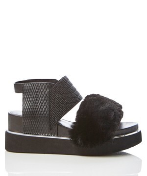 United Nude 『Rico』ファーサンダル