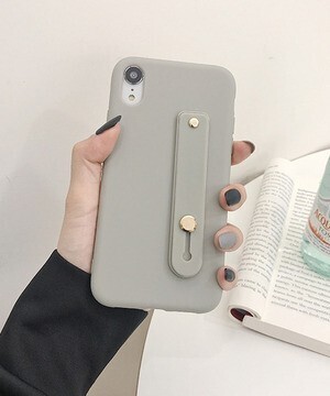 c.u.l マットカラー 無地 シンプル スマホリング ベルトリング iPhoneカバー