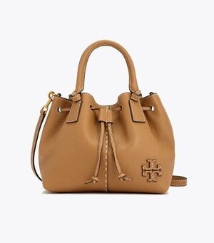 Tory Burch マックグロー スモール ドローストリング サッチェル