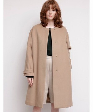 TONAL BELLANDIバックタッククルーコート