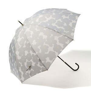 Francfranc ハナプリント 長傘 58cm グレー(晴雨兼用)