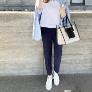 Dolce. テーパードパンツ【navy】M