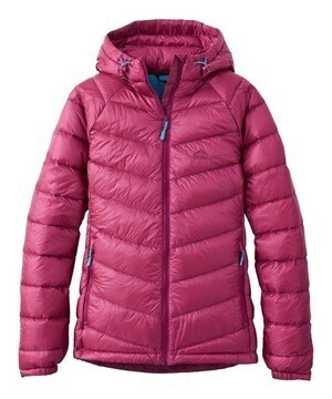 L.L.Bean ウィメンズ ウルトラライト 850 ダウン・ジャケット、フード付き 米国フィット・プチ