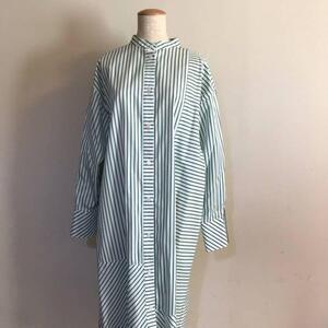 PUBLIC TOKYO カッティングシャツワンピース