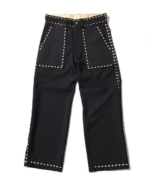 amok LASER STITCH PANTS