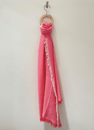 TANILAG マシュマロストール　無地シャンブレー