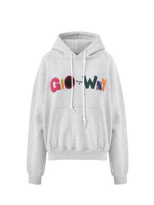 glowny GLOWLESS HOODIE - COLORFUL