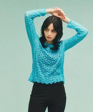 UNITED TOKYO グランジミストカットソー(FREE　BLUE): : WOMENS｜UNITED TOKYO ONLINE STORE
