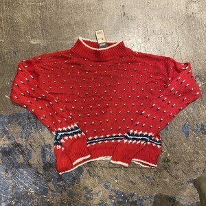 古着屋JAM コットンアクリルニットセーター