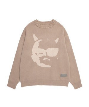 LIBERE BABY KNIT ビッグシルエットベイビーデザインニット セーター