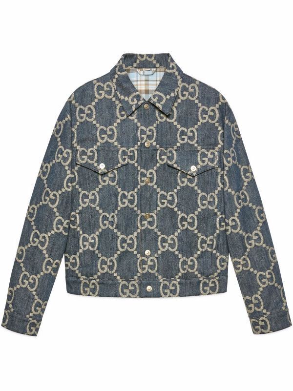 Gucci GGパターン デニムジャケット