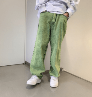 ONE WILL Colour denim pants (FW)