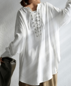 antiqua 2WAYデザインシャツ シャツ レディース トップス・ps-00356