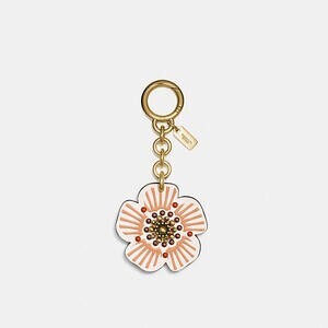 COACH ウィロー フローラル バッグ チャーム