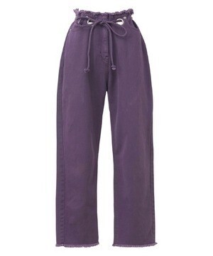 MUSUBORE ハトメデニムパンツ