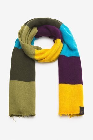 ottod'Ame Striped wool scarf