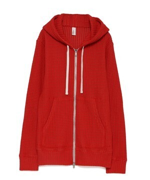 Seagreen BIG WAFFLE HOODIE