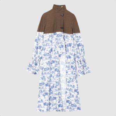 MIKAGE SHIN Dual Stance Carved Dress