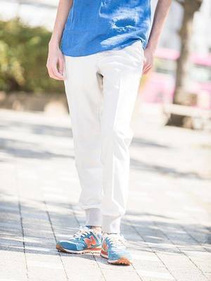 Ripo trenta anni 【RTA15SS-PT027】ドビーストレッチ裾リブパンツ