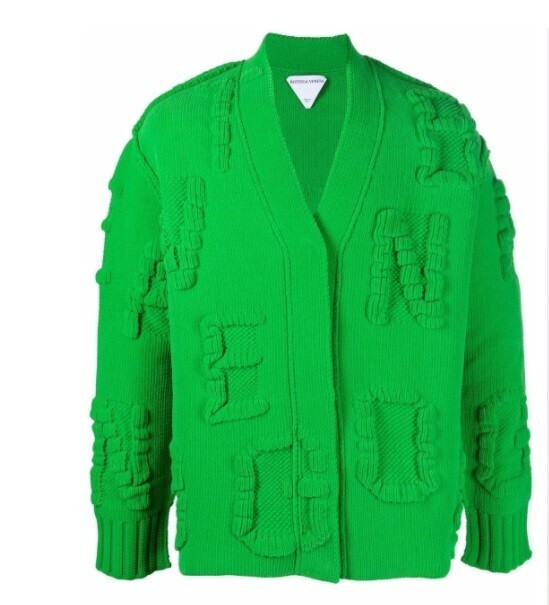 Bottega Veneta ロゴカーディガン