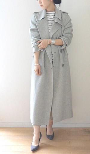 MADISONBLUE トレンチウールコート