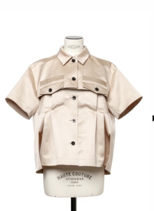 Sacai Silk Satin Shirt