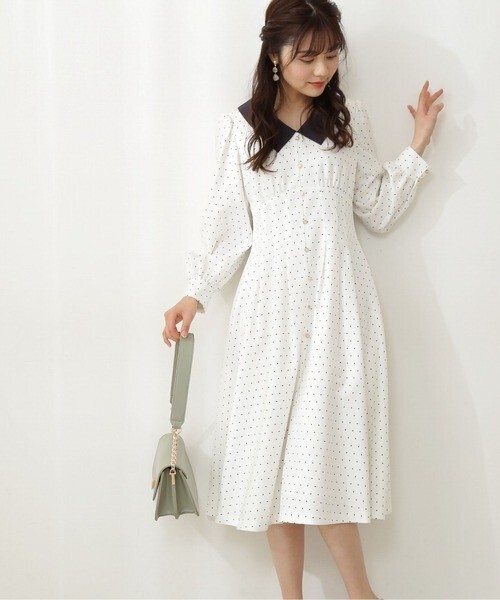 PROPORTION BODY DRESSING ２ＷＡＹドットワンピース / 1212140203