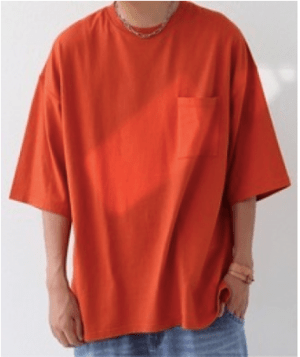 antiqua 胸ポケット付きバスクT Tシャツ メンズ トップス 綿100・za-00088m