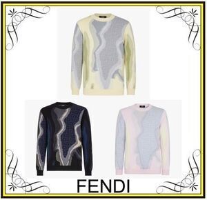 FENDI 【FENDI】セーター (FENDI/ニット・セーター) FZX039AIBRF1AJR  FZX039AIBRF18DO  FZX039AIBRF1D81【BUYMA】