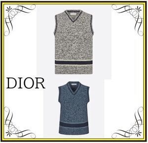 Dior 【Dior】ノースリーブセーター (Dior/ベスト・ジレ) 054T01AM303_X5810  054T01AM303_X5686【BUYMA】