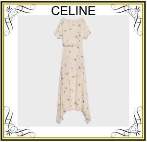 CÉLINE 【CELINE】ケープスリーブ ドレス/ワンピース (CELINE/ワンピース) 2R77C653P.97IG【BUYMA】