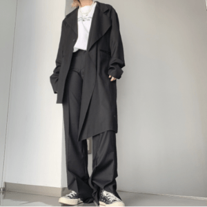 ONE WILL Asymmetry long jacket