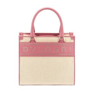 BVLGARI LOGO BOLSO キャンバストートバッグ