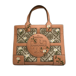 Tory Burch エラTモノグラムエンブロイダリートート