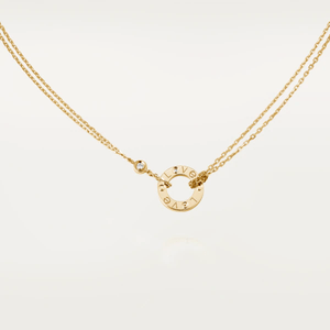 Cartier LOVE NECKLACE, 2 DIAMONDS LOVE ネックレス、ダイヤモンド2個