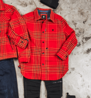 G-Star RAW ウールチェックシャツ